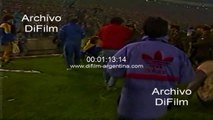 Colo Colo vs Boca Juniors - Incidentes de jugadores - Copa Libertadores 1991