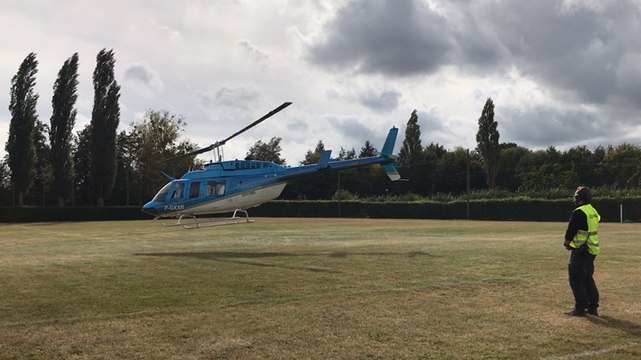 Un hélicoptère pour surveiller les lignes électriques du Calvados