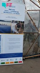 Pollution Pods at WHO's First Global Conference on Air Pollution and Health