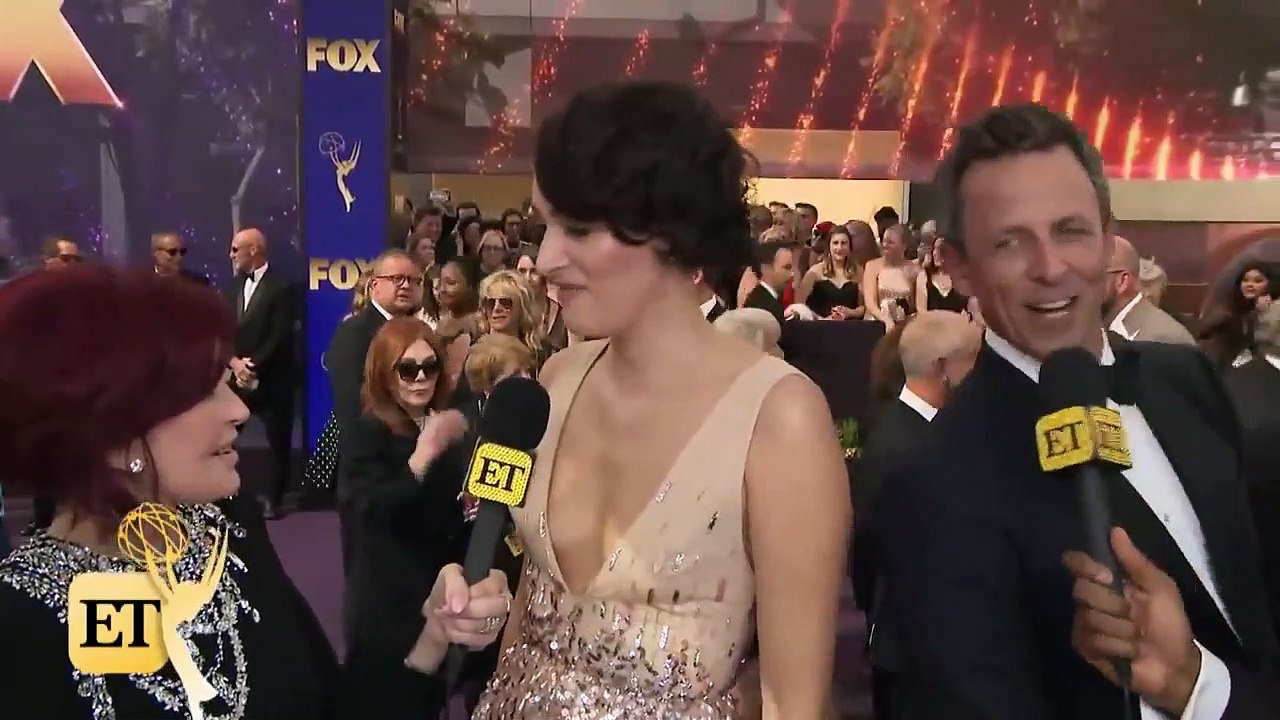 Emmys 2019 Watch Seth Meyers CRASH Phoebe Waller-Bridge's Interview