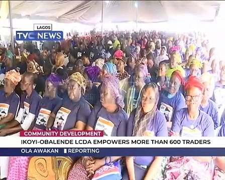 Ikoyi Obalende LCDA empowers more than 600 traders
