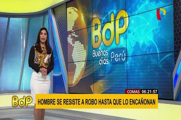 Comas: hombre se resiste a robo hasta que lo encañonan
