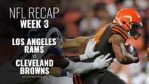 Week 3: Rams beat Browns in Cleveland