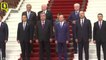 ताजिकिस्तान में  विदेश मंत्री सुषमा स्वराज और पाक विदेश मंत्री एसएम कुरैशी में दिखी दूरी