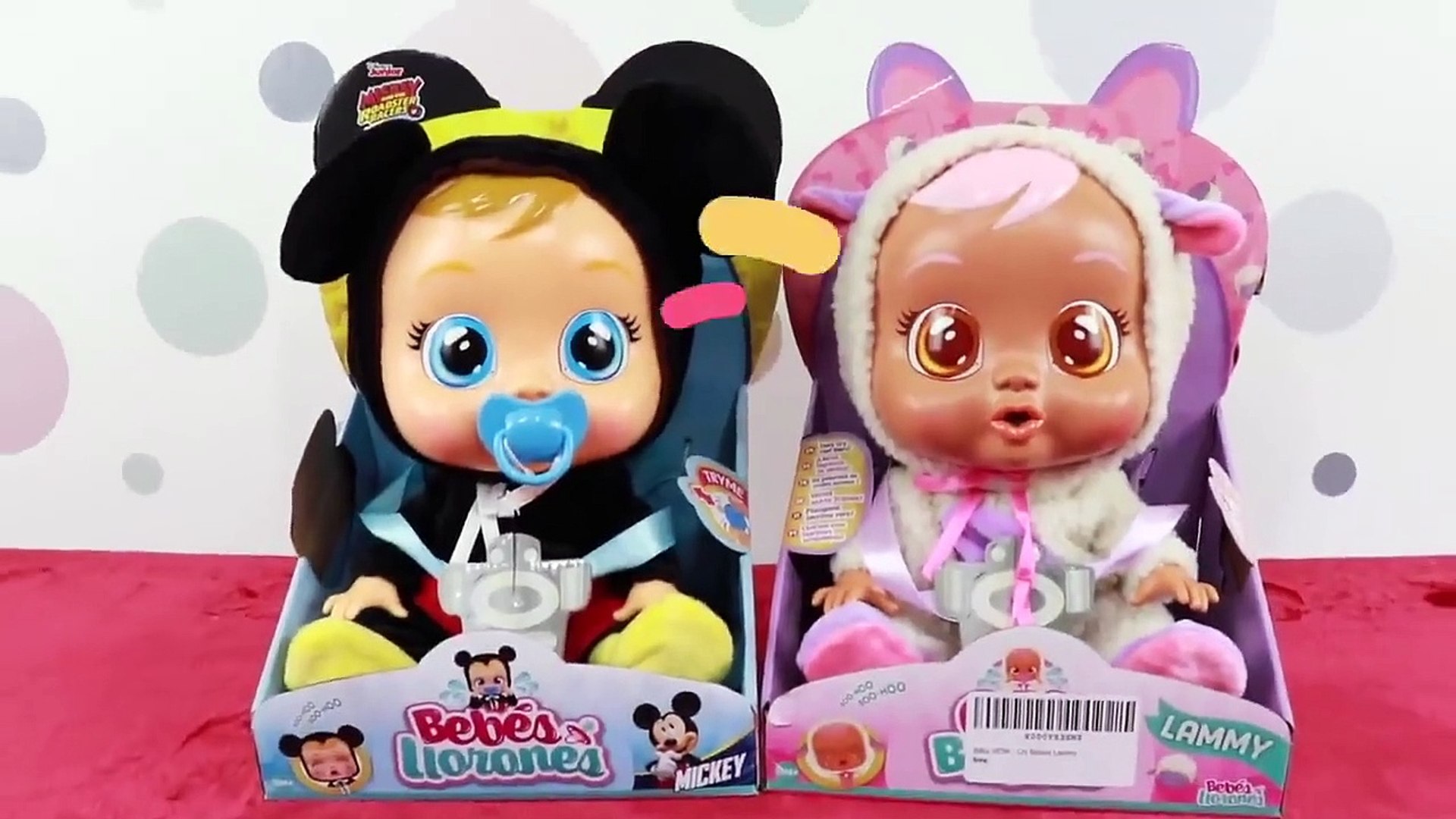 bebe lloron mickey