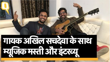 Singer Akhil Sachdeva Exclusive Interview