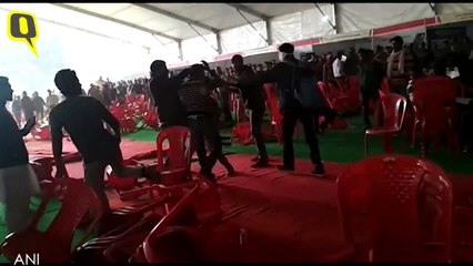 योगी के रोजगार मेले में चले लात-घूसे, 5 हजार की नौकरी के ऑफर