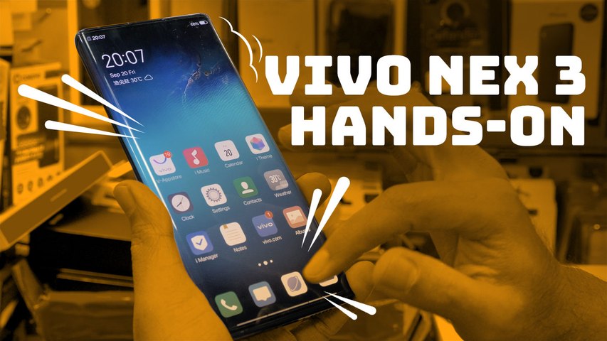 Hands-on with Vivo NEX 3