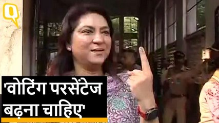 Mumbai: Priya Dutt ने युवा वोटरों से की भारी मात्रा में वोट करने की अपील