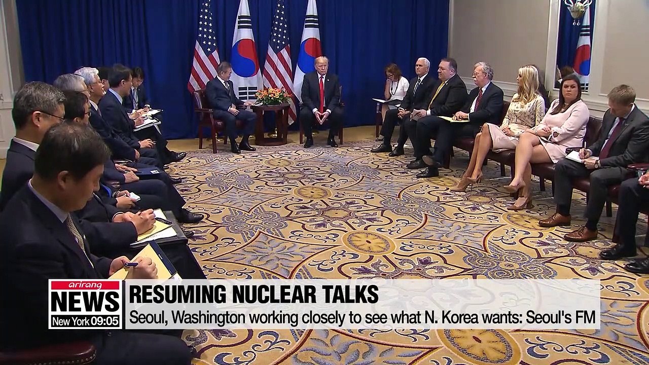 U.S. to openly negotiate security guarantee, sanctions relief with N. Korea: Seoul's FM