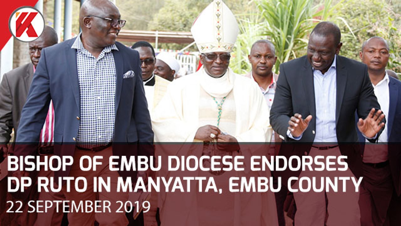 Embu Bishop Endorses DP Ruto