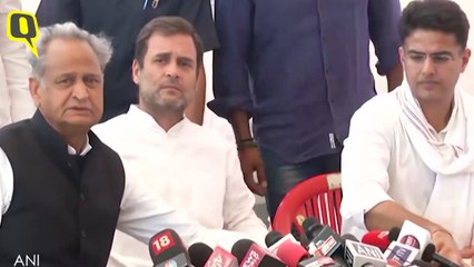 Alwar गैंगरेप पीड़िता से मिले राहुल गांधी, बोले- होगी कड़ी सजा | Quint Hindi