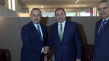 Çavuşoğlu, cezayir dışişleri bakanı sabri boukadoum ile görüştü