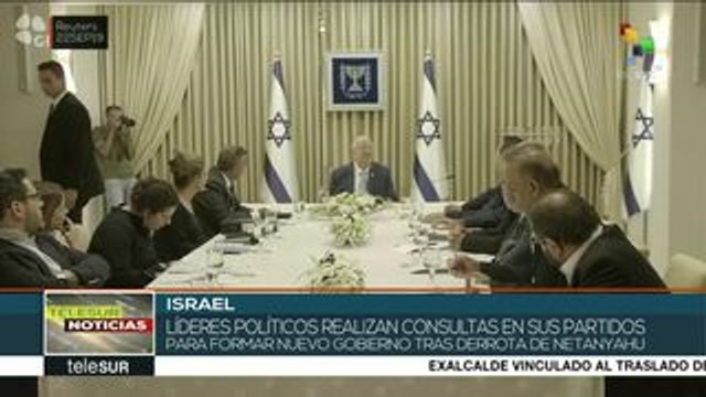Llaman a consulta líderes políticos israelíes para conformar gobierno
