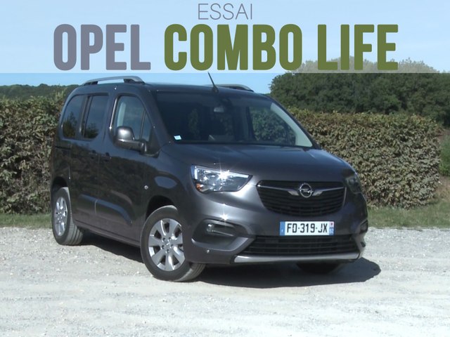 Essai Opel Combo Life 1.5 D 130 BVA8 Elégance...