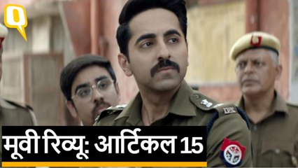 Article 15 Review: Ayushmann Khurrana, Isha Talwar, Sayani Gupta
