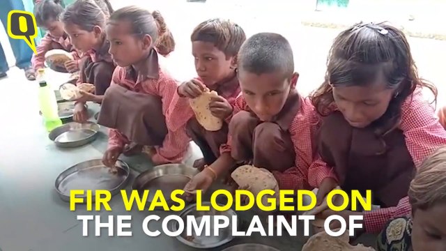 मिड डे मील में नमक-रोटी पर बनाई खबर तो सरकार ने दर्ज कराई FIR