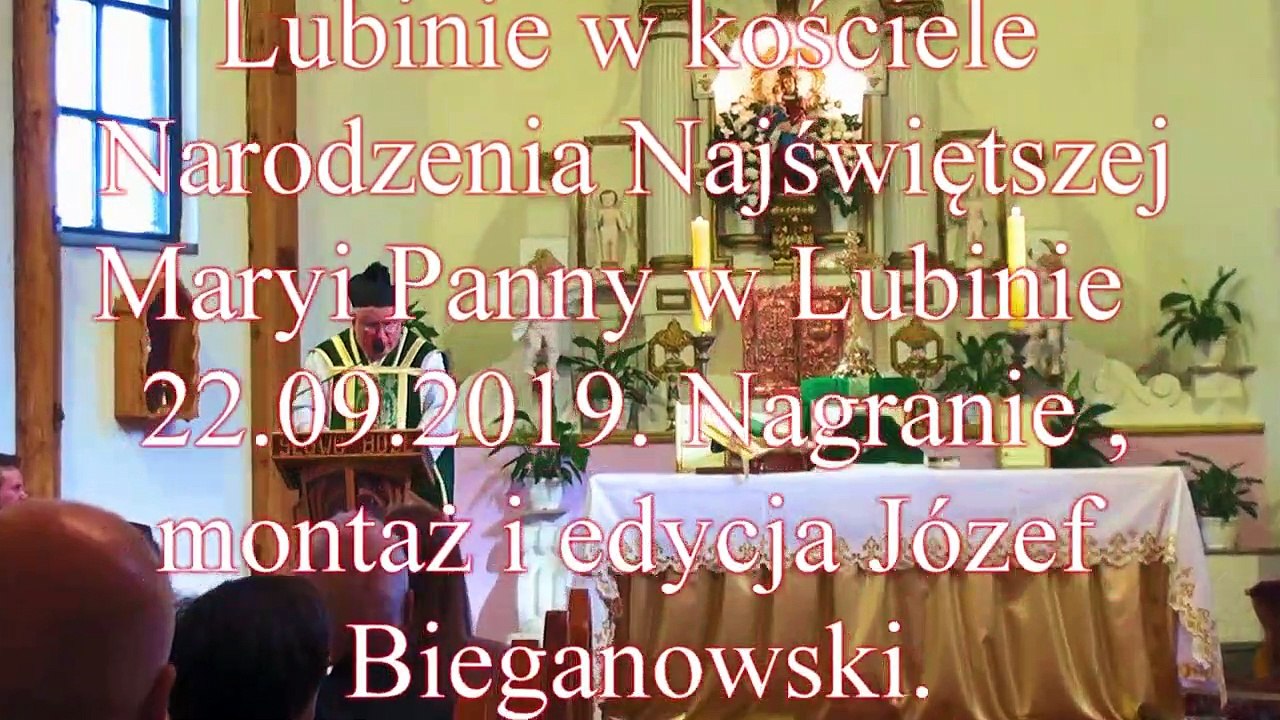 Homilia Ks. Jacka Bałemby (SDB) wygłoszona w Lubinie 22.0