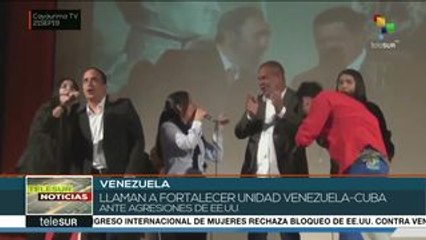 Piden movimientos de amistad cesen agresiones contra Venezuela