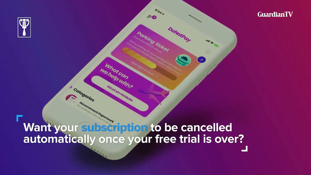 Do Not Pay App video Dailymotion