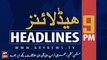 ARYNews Headlines |PM Imran to meet President Donald Trump| 9PM | 23 SEPT 2019