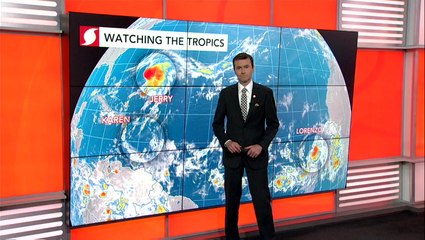 Trio of tropical storms churn in the Atlantic