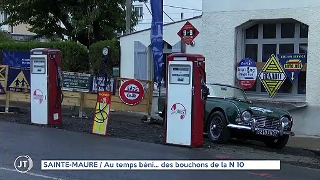 SAINTE-MAURE Au temps béni ... des bouchons de la N 10