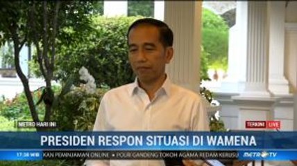 Jokowi: Rusuh di Wamena Dipicu Hoaks