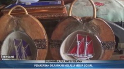 Mengintip Pembuatan Miniatur Perahu Phinisi di Bulukumba