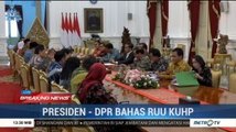 Bahas RKUHP, Jokowi Bertemu DPR di Istana