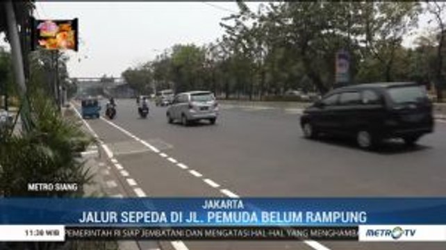 Mengintip Jalur Khusus Sepeda di Ibu Kota
