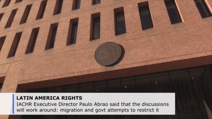 Amazon among topics on inter-American rights body's agenda