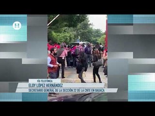 CNTE asegura que sus propuestas no atentan contra la Constitución