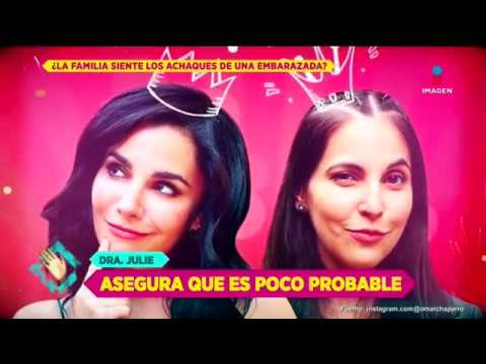 ¿Martha Higareda también siente los achaques del embarazo de su hermana?