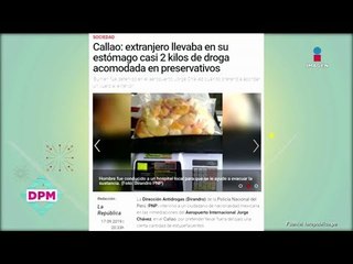 ¡Nieto de Helena Rojo es detenido por llevar drogas en su estómago!
