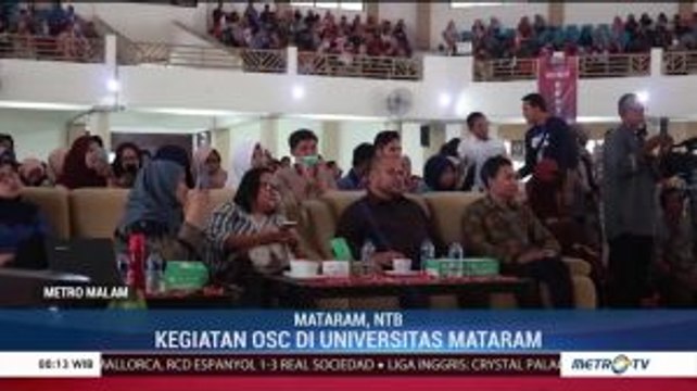 CEO Medcom.id Hadiri Kegiatan OSC 2019 di Universitas Mataram