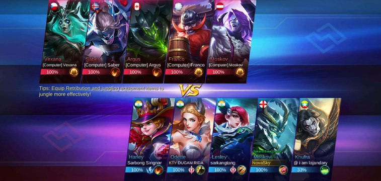 Mobile Legends Bang Bang Hero Moskov Spear of Dragon Bow Skin Gameplay