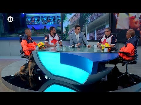 Labor de rescatistas y binomios caninos en sismos; Protección Civil y Cruz Roja en mesa de análisis