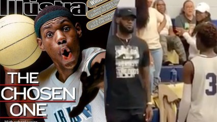 Lebron James Coaches Bronny On Sidelines At His FIRST Sierra Canyon Game