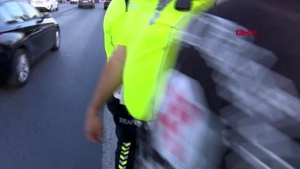 İstanbul'da çakarlı araç denetimi