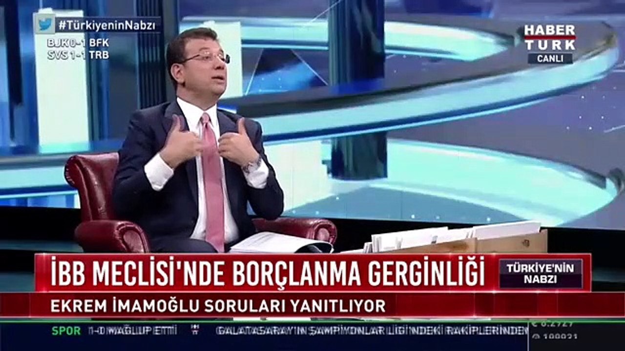 Ekrem İmamoğlu İBB'nin borcunu açıkladı