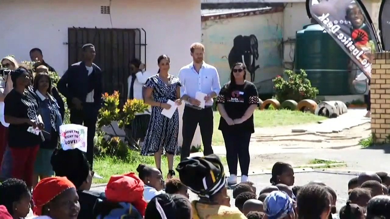 Af-Sud: Harry et Meghan saluent la lutte contre les violences envers les femmes