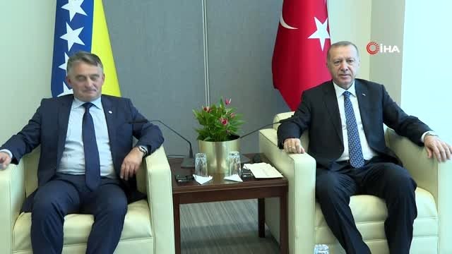 - Birleşmiş Milletler 74. Genel Kurulu İçin New York'ta Bulunan Cumhurbaşkanı Recep Tayyip Erdoğan,...