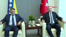 Erdoğan, bosna hersek devlet başkanlığı konseyi başkanı zeljko komsic ile görüştü