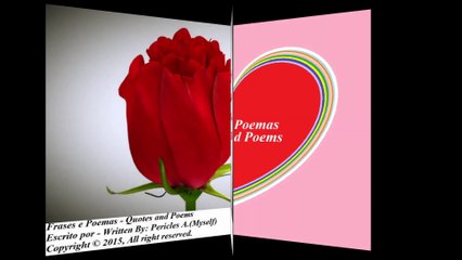 Você faz meus sentimentos desabrocharem como uma rosa [Frases e Poemas]