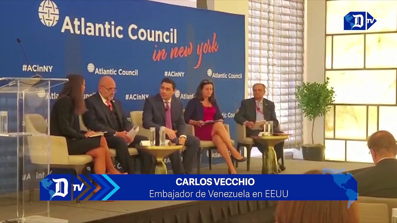 Carlos Vecchio, embajador de Venezuela en EEUU interviene en el Atlantic Council