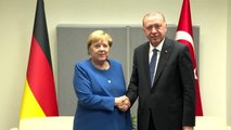 Cumhurbaşkanı Erdoğan, Almanya Başbakanı Merkel ile görüştü - NEW