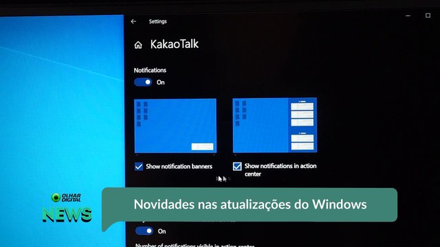 Novidades nas atualizações do Windows