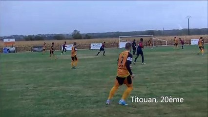 USPA-ASPTT ORLEANS (22/09/2019) : les 4 buts de l'USPA