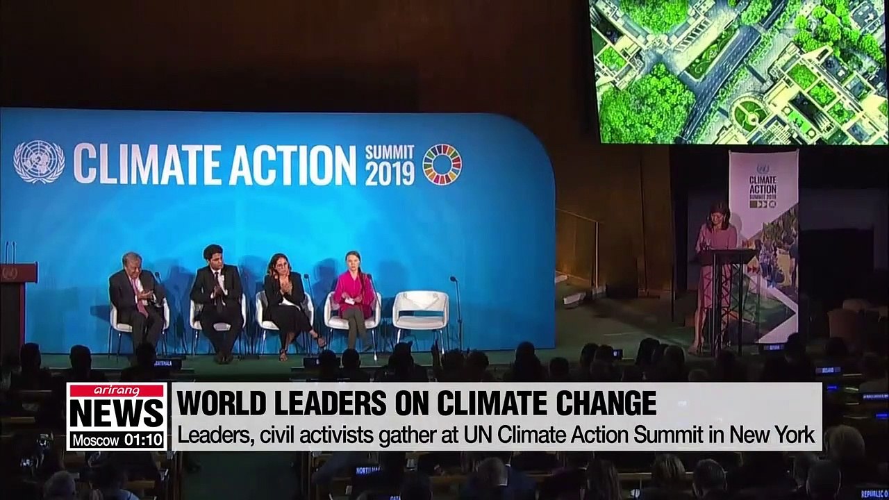 World leaders attend UN Climate Action Summit